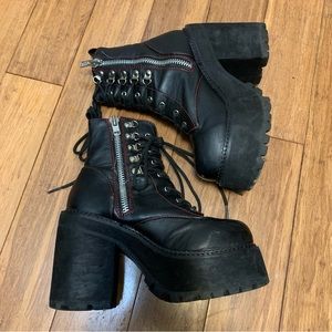 Vintage Chunky Platform Demonia Boots